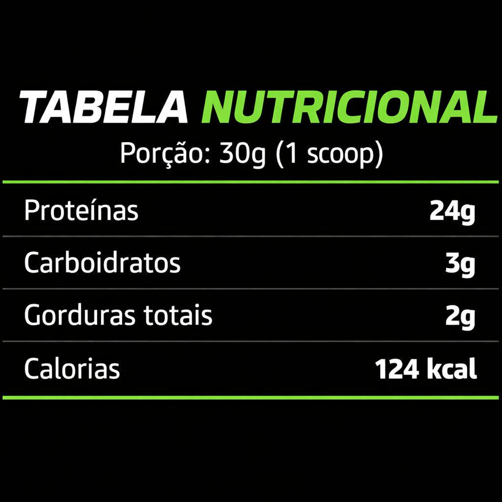 Tabela Nutricional